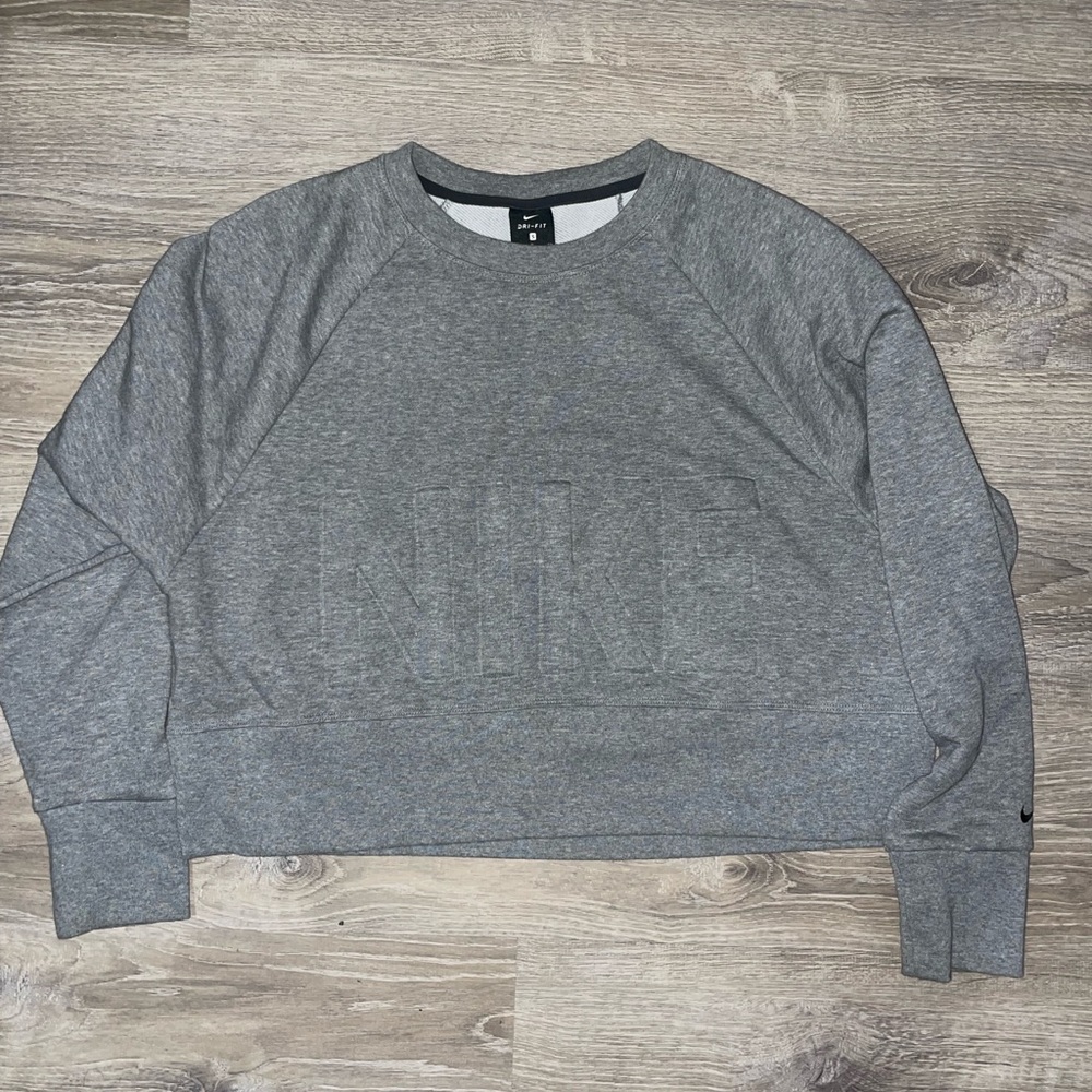 Nike cropped sweater
